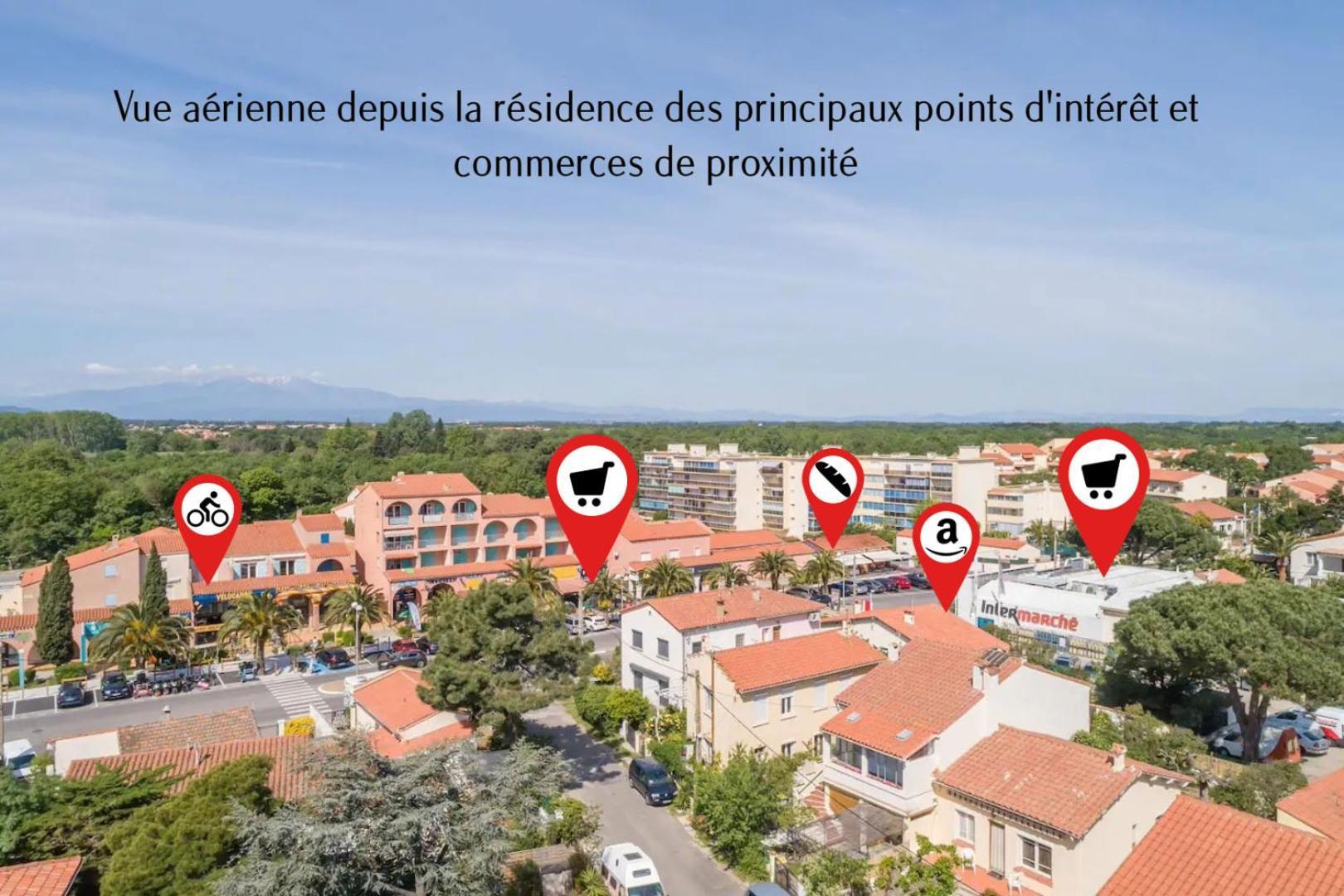 Superbe Appartement Neuf Entre Mer Et Pins Wifi アルジェレス・シュル・メール エクステリア 写真